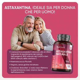 Benefici dell’Astaxantina in capsule softgel