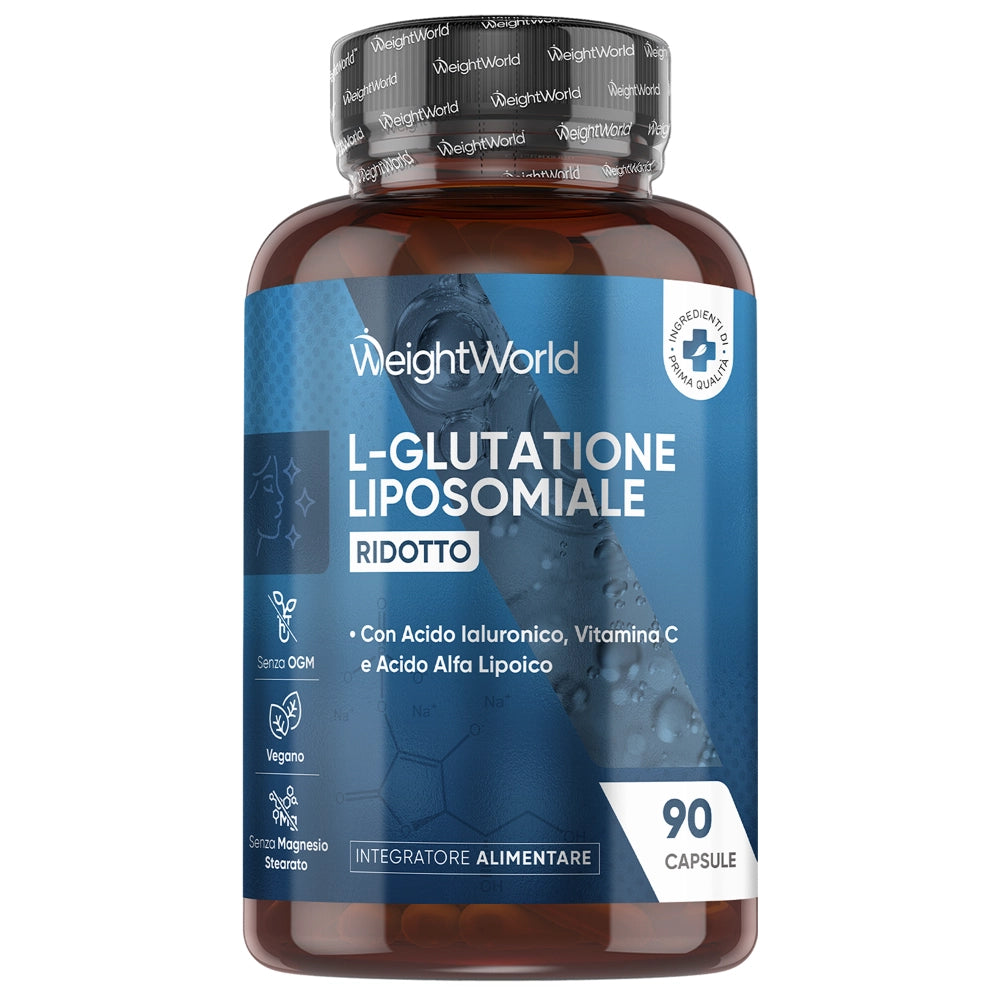 Glutatione Liposomiale Complex | 90 Capsule | WeightWorld Glutatione Liposomiale Complex | 90 Capsule | WeightWorld