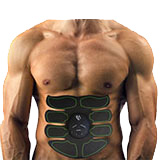 applicare elettrodi 8 packs sulla fascia addominale facendoli aderire applicare elettrodi 8 packs sulla fascia addominale facendoli aderire