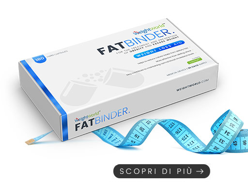 confezione di fat binder weightworld lega grassi per dimagrire velocemente 