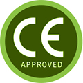 Logo CE che indica che il circolatore è un dispositivo approvato