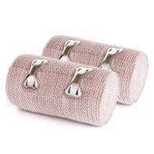 eco masters 2 bendaggi riutilizzabili da 45 m con clip metalliche in una scatola