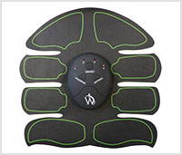 elettrostimolatore addominale 8 packs aperto e pronto per essere collegato alla console principale elettrostimolatore addominale 8 packs aperto e pronto per essere collegato alla console principale