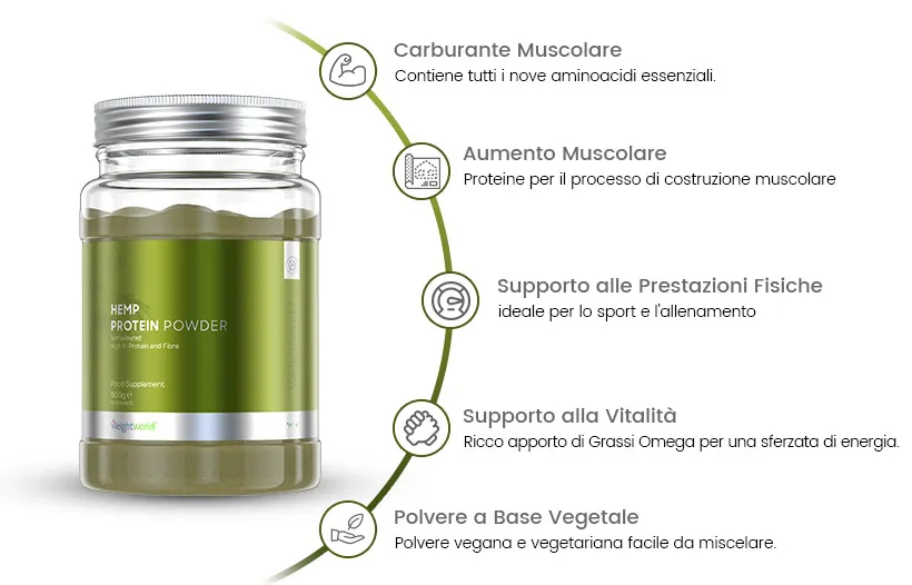 infografica proteine di canapa 500g polvere proteica per accrescere massa muscolare infografica proteine di canapa 500g polvere proteica per accrescere massa muscolare