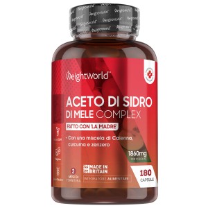 Capsule di aceto di sidro di mele