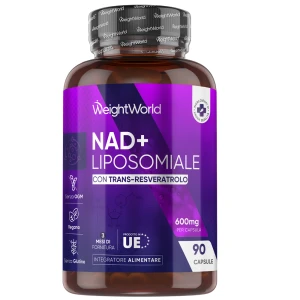 Capsule NAD+ Liposomiale con Resveratrolo
