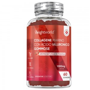 Gummies di Collagene Marino e Acido Ialuronico