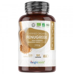 Capsule 100% biologiche di fieno greco