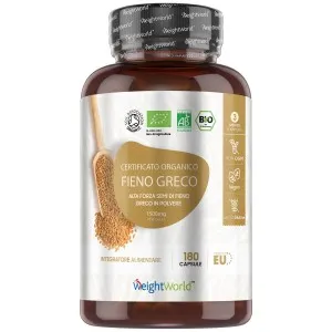 Capsule 100% biologiche di fieno greco