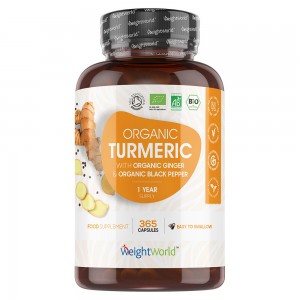 Organic Turmeric with Ginger & Black Pepper