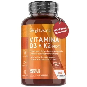 Compresse Vitamina D3 e K2