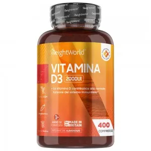 Vitamin D3 2000IU 400 Tablets