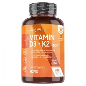 Compresse Vitamina D3 e K2 Compresse Vitamina D3 e K2 | Integratore naturale per il mantenimento di ossa e articolazioni sane e per il benessere generale del sistema immunitario