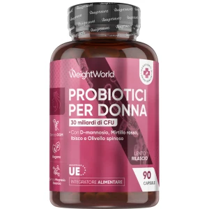 Probiotici per Donna – Formula Avanzata per la Salute Femminile