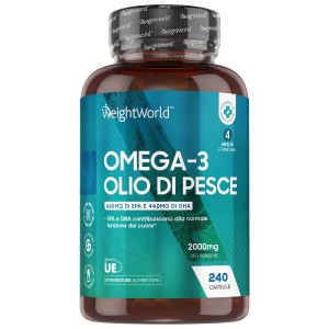 Olio di pesce Omega 3
