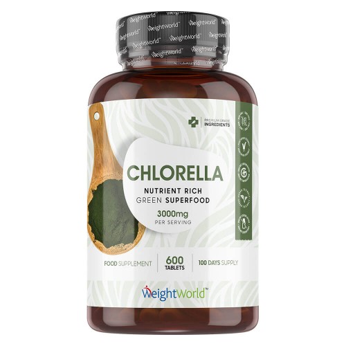 chlorella in compresse