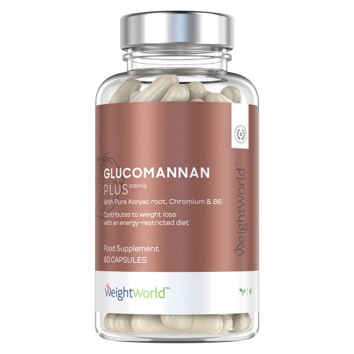 Glucomannano Plus| Radice di Kojac per ridurre l’appetito | WeightWorld