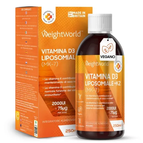 Vitamina liposomiale D3 + K2 