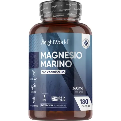 Magnesio Marino Puro + Vitamina B6 360mg