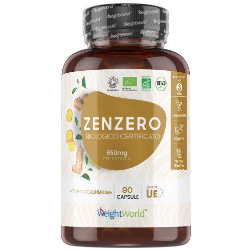 Zenzero Organico in Capsule 