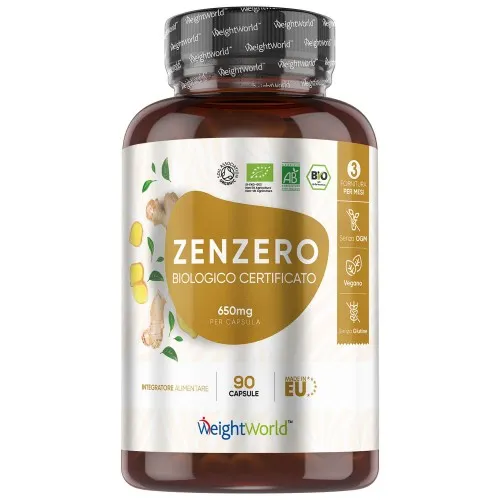 Zenzero Organico in Capsule 