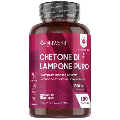 chetoni di lampone raspberry ketone integratore puro dimagrante weightworld brucia grassi