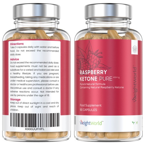 Raspberry Ketone Pure Chetoni di Lampone Dimagranti WeightWorld