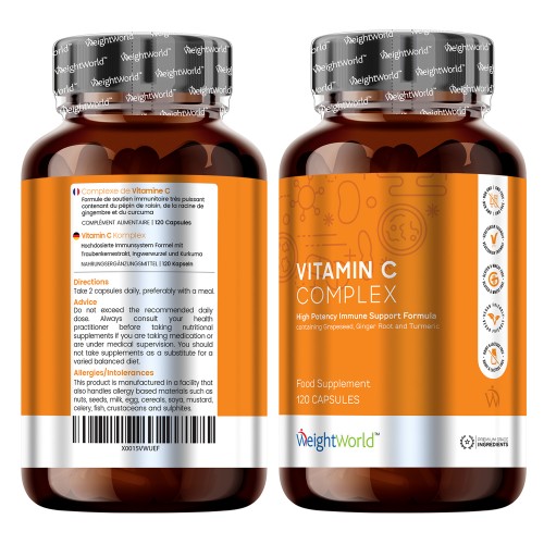 Vitamina C Complex Per Sistema Immunitario WeightWorld