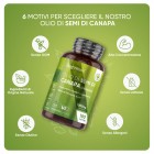 Proprietà Olio di Semi di Canapa in Softgel WeightWorld