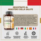 L’integratore Curcuma Zenzero e Pepe Nero Bio di WeightWorld registrato al ministero della salute