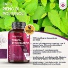 Infografica Caratteristiche Resveratrolo in capsule con Quercetina WeightWorld