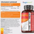 Lista ingredienti e Valori Nutrizionali di Vitamina D3 2000 ui 400 Compresse WeightWorld