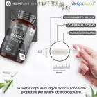 Dimensioni delle capsule di estratto di fagiolo bianco  WeightWorld facili da deglutire