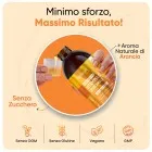 Liquido Vitamina C Liposomiale WeightWorld senza zuccheri aggiunti aroma naturale arancia