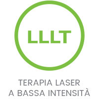 lllt terapia laser bassa intensità icona verde su sfondo bianco lllt terapia laser bassa intensità icona verde su sfondo bianco