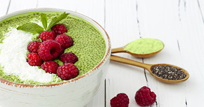 Dolce Al Tè Matcha e Chia