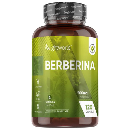 Confezione Berberina WeightWorld 120 Capsule
