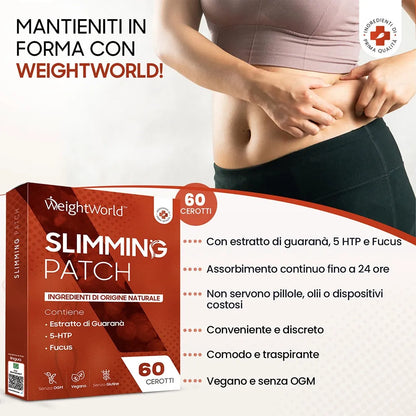 Vantaggi dei cerotti dimagranti al Guaranà WeightWorld