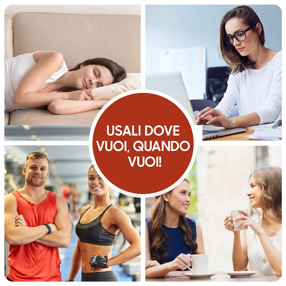 Foto di persone che utilizzano i cerotti dimagranti al Guaranà WeightWorld