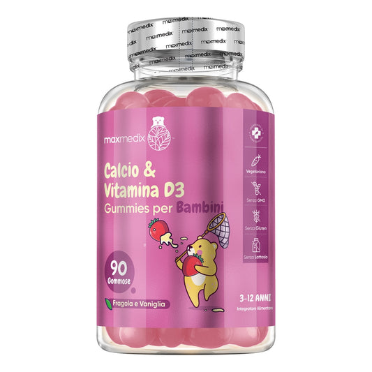 Gummies Calcio & Vitamina D3 per Bambini