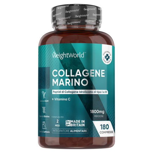 Confezione Compresse di Collagene Marino WeightWorld