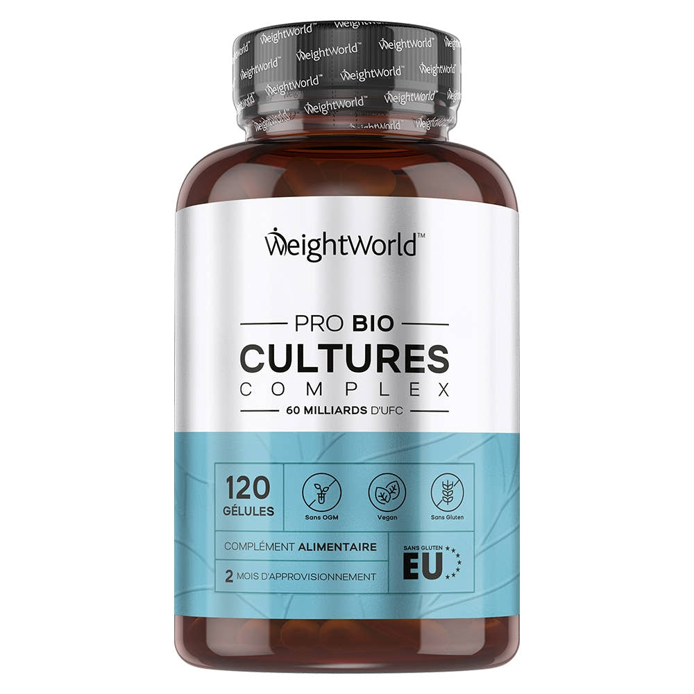 Confezione di Bio Cultures Complex Pro 120 Capsule 60 Miliardi CFU